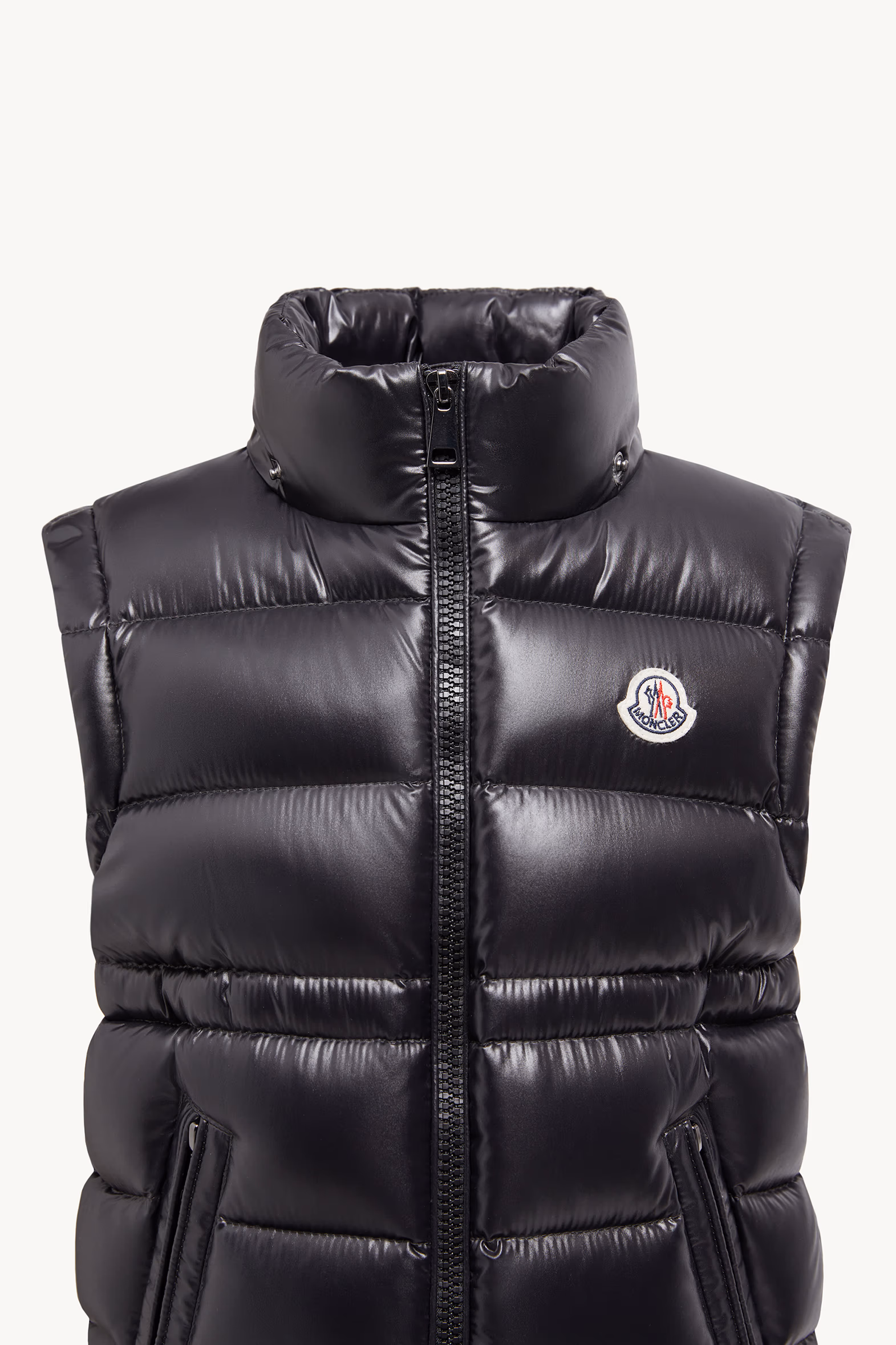 Doudoune sans manches à capuche Ania Fille Noir Moncler 2